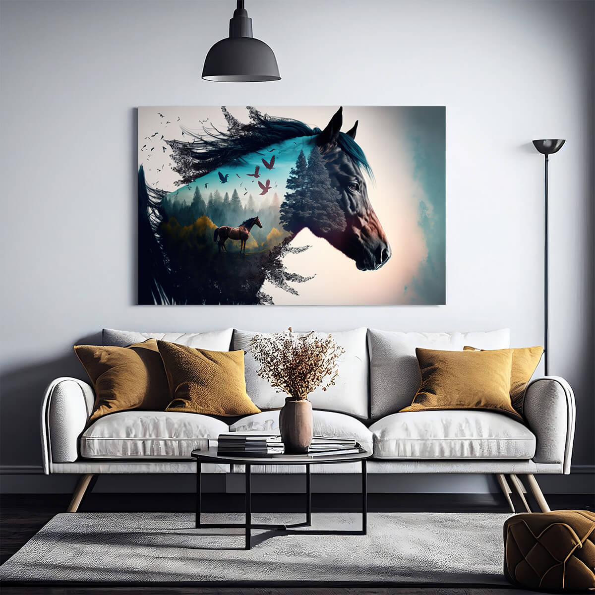 Tableau Cheval Harmonie 4