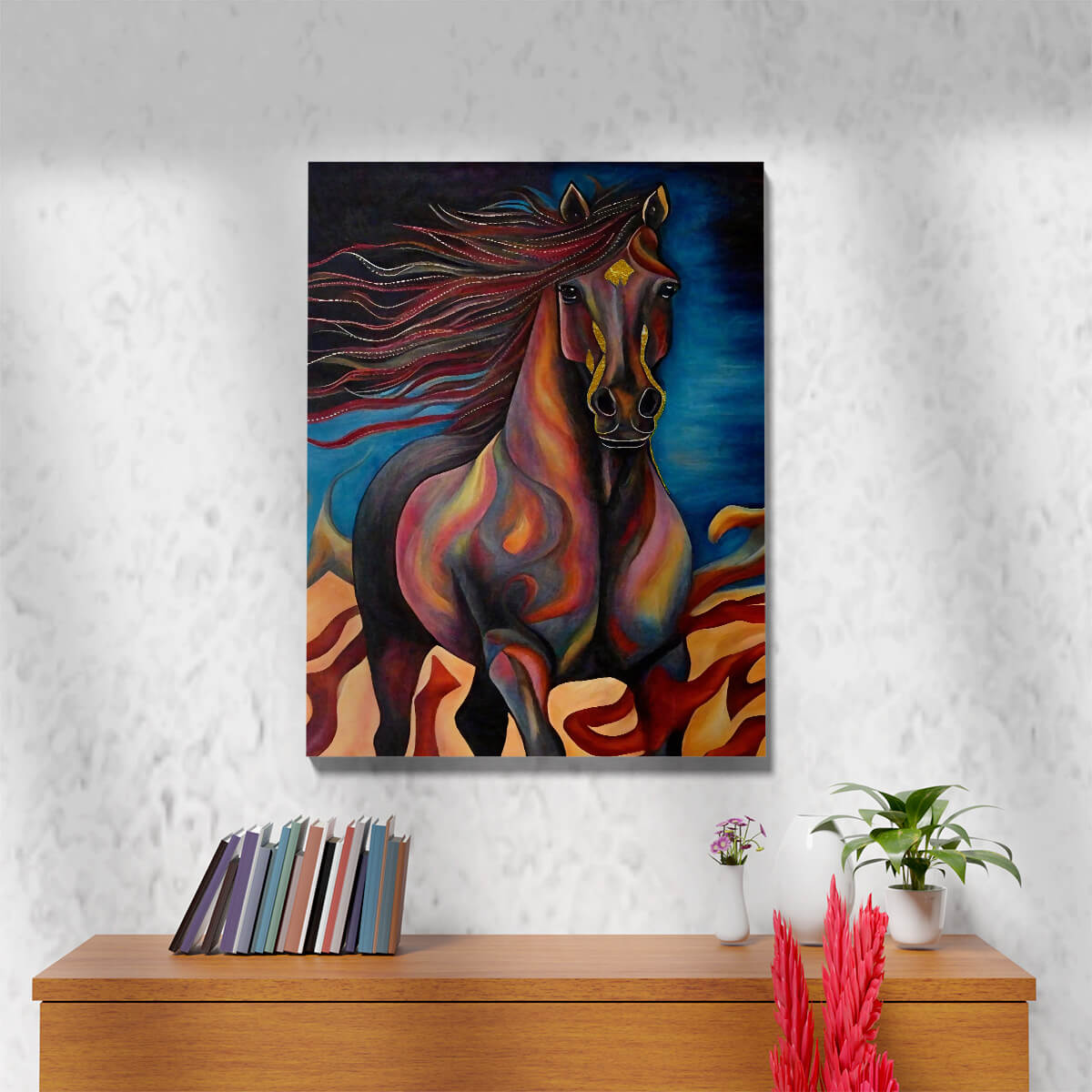 Tableau Cheval Vivid Spectrum 2