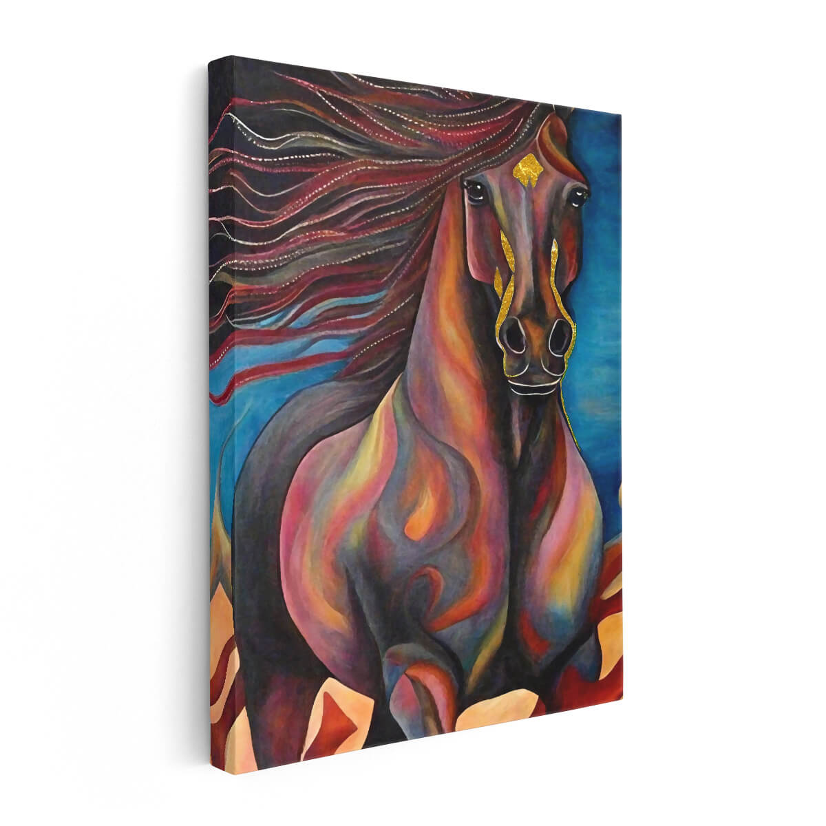 Tableau Cheval Vivid Spectrum