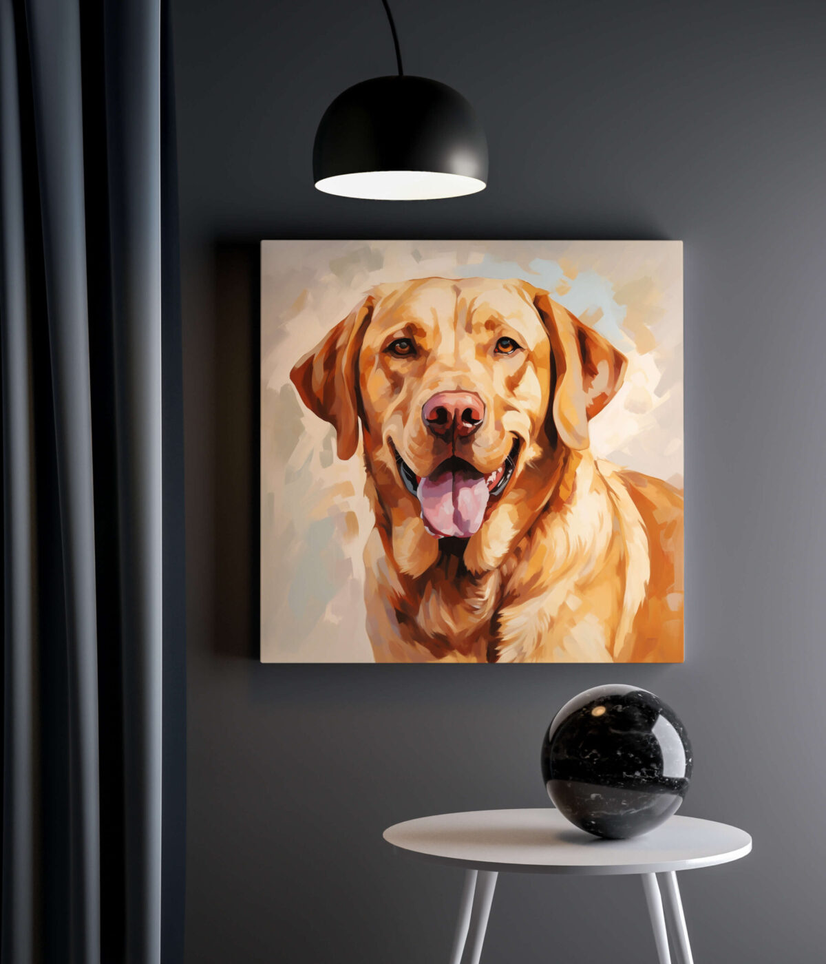 Tableau Chien Labrador 4