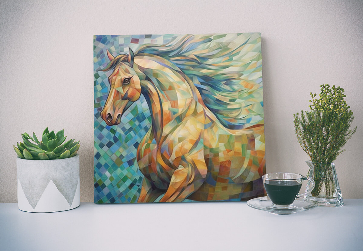 Tableau Cusbisme Cheval 2