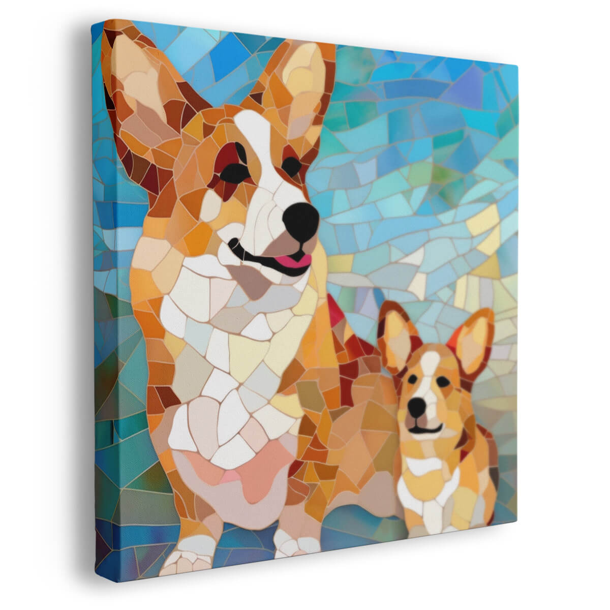 Tableau Mosaïque Canine