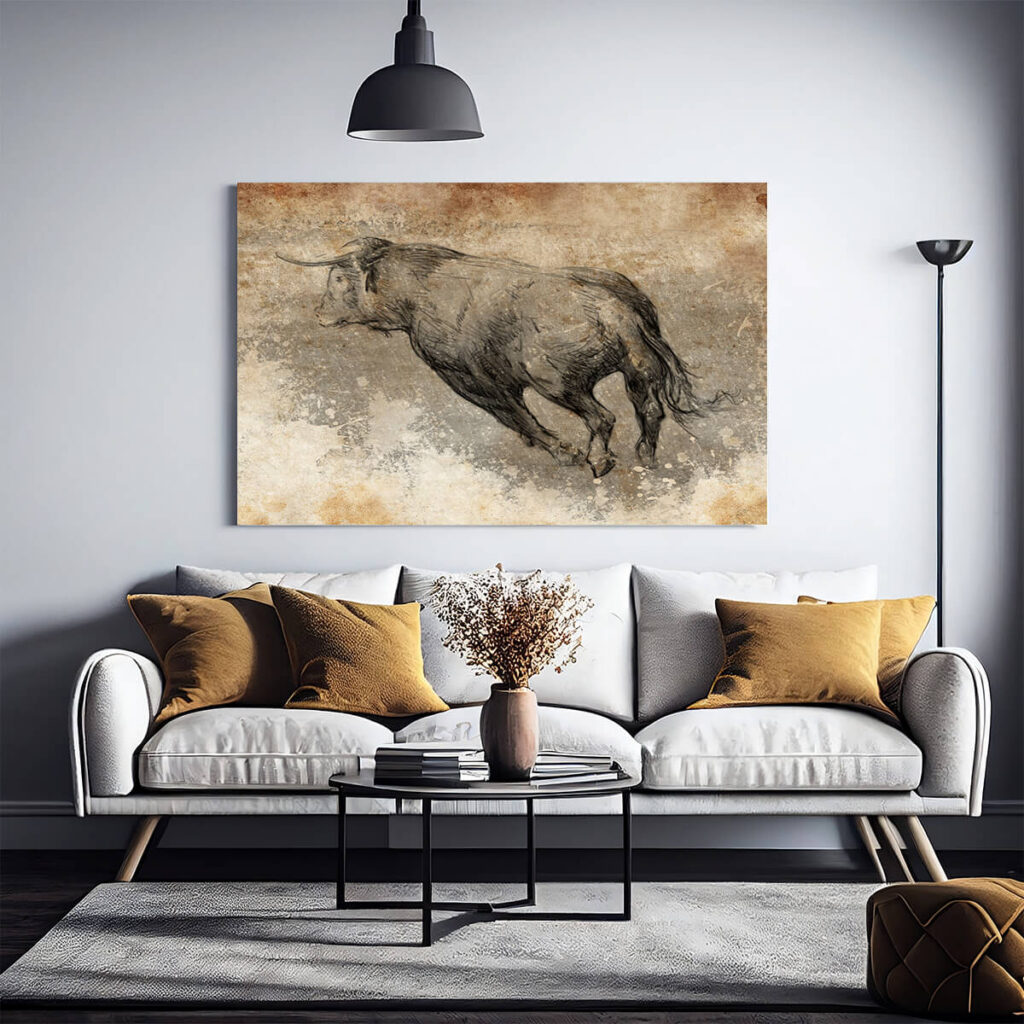 TABLEAUX PEINTURES MODERNES corrida tauromachie EUR 120,00 - FR