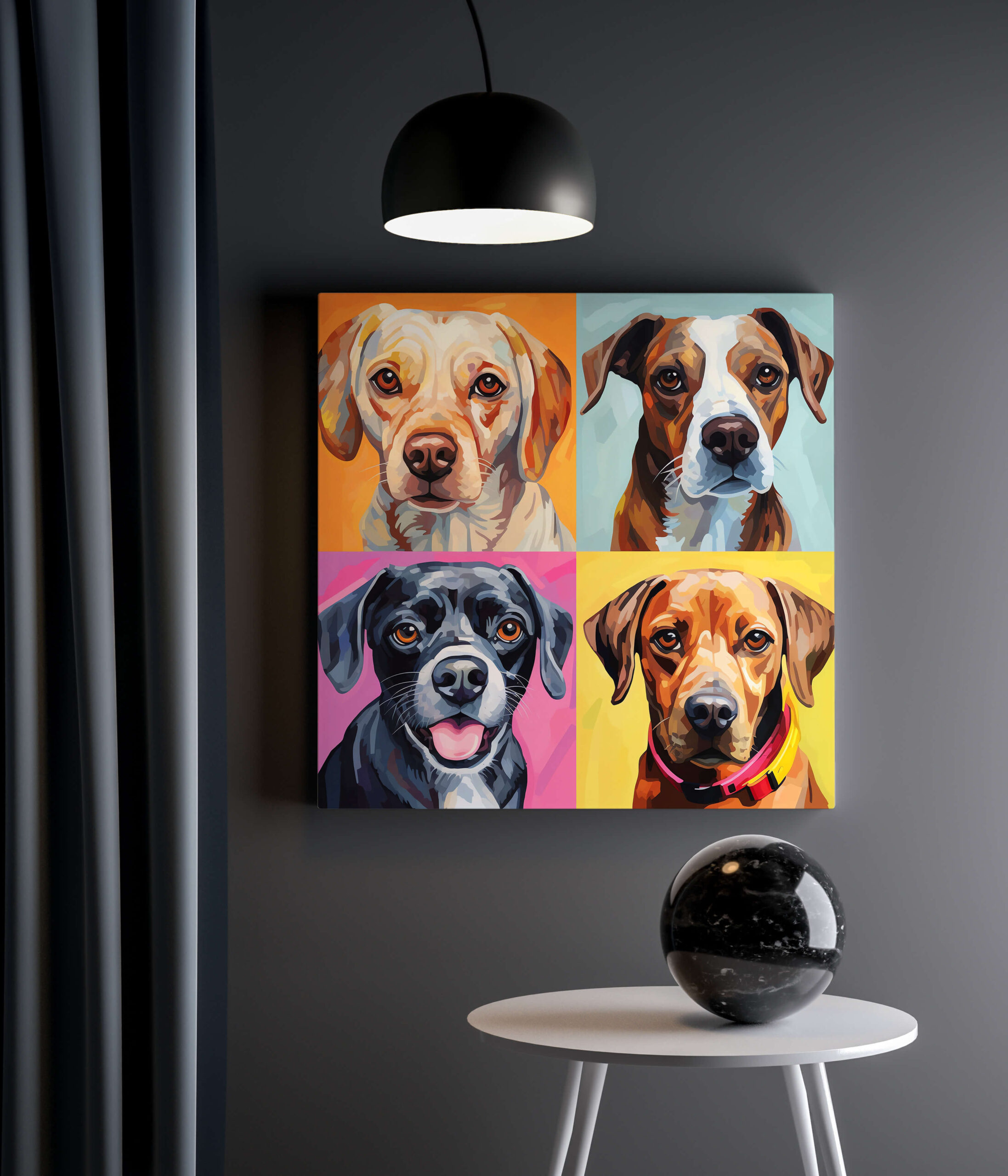 Tableau Quatuor Canin 2