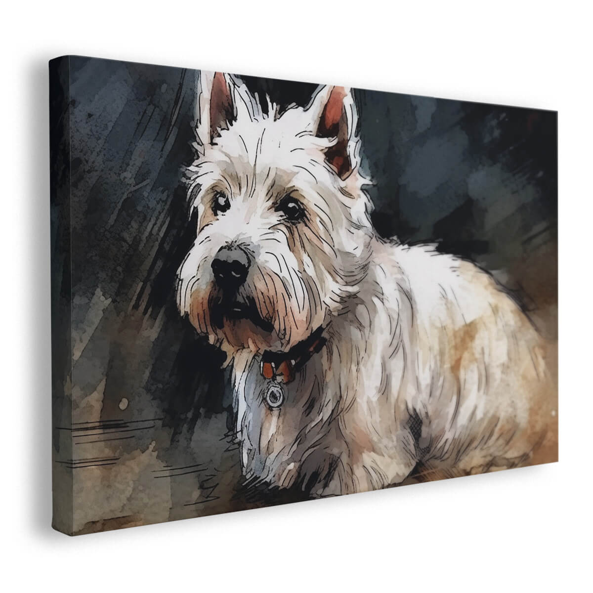 Tableau Westie Élégant