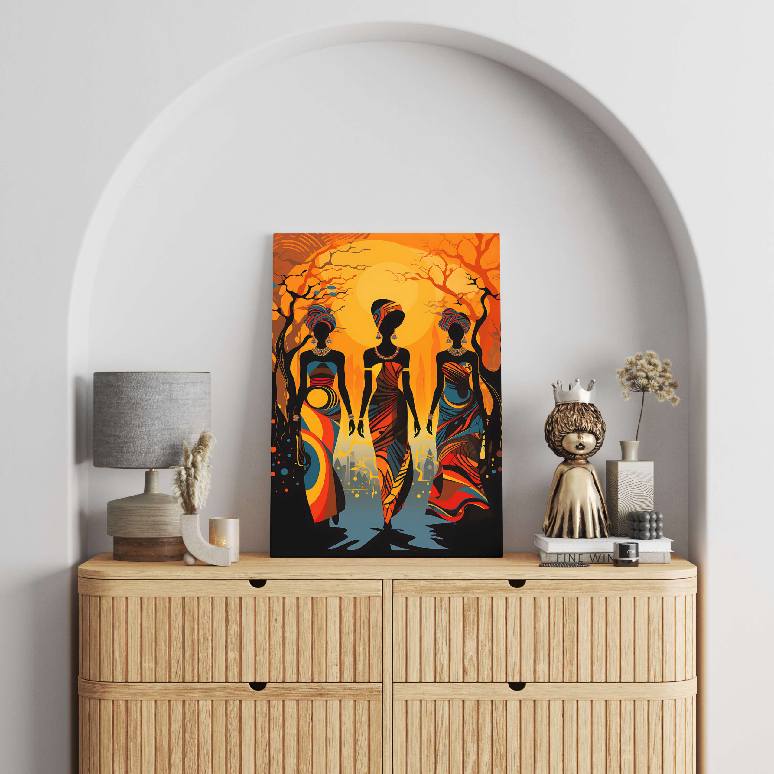 Tableau Africain Chic 4