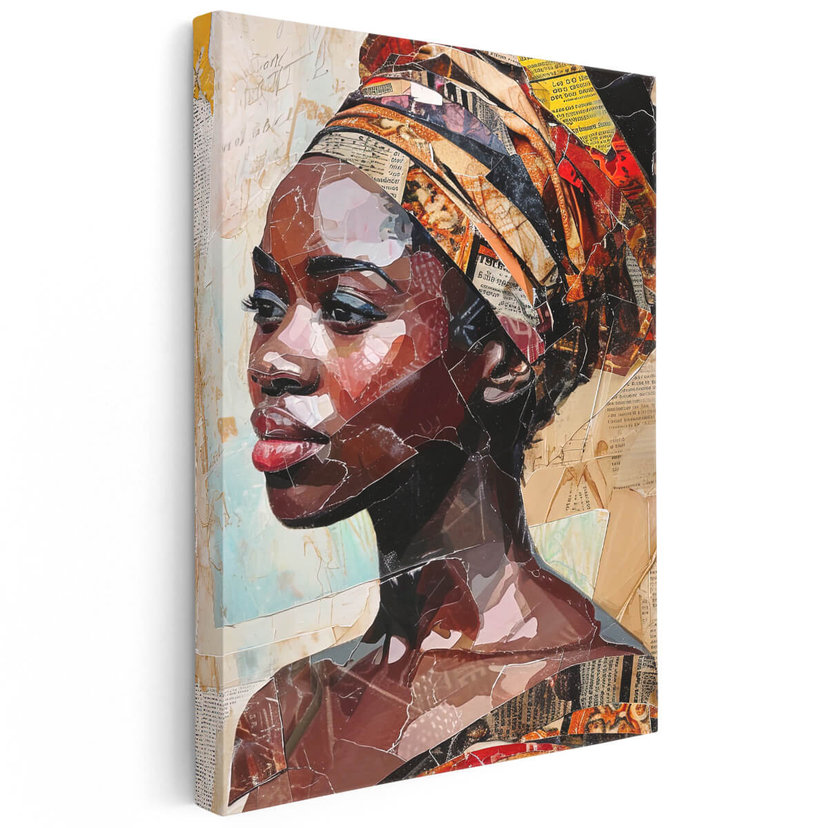 Tableau Collage Culturel Africain