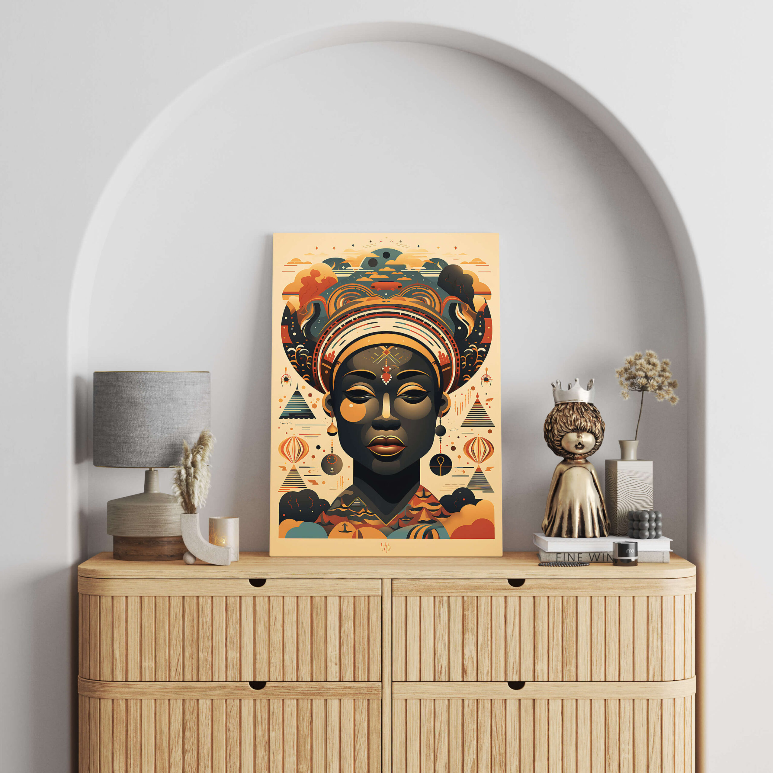 Tableau Doyenne Africaine 2