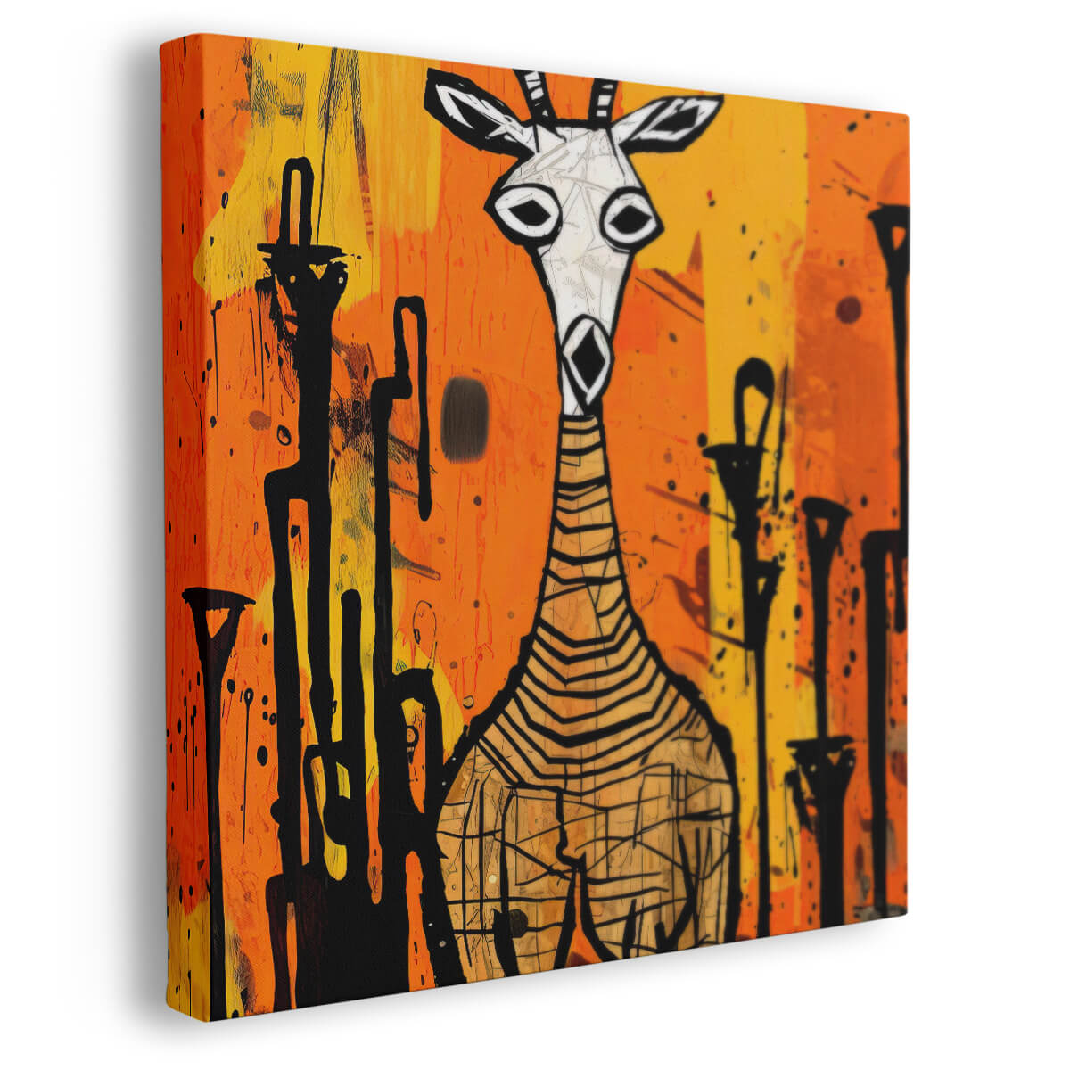 Tableau Girafe Africaine