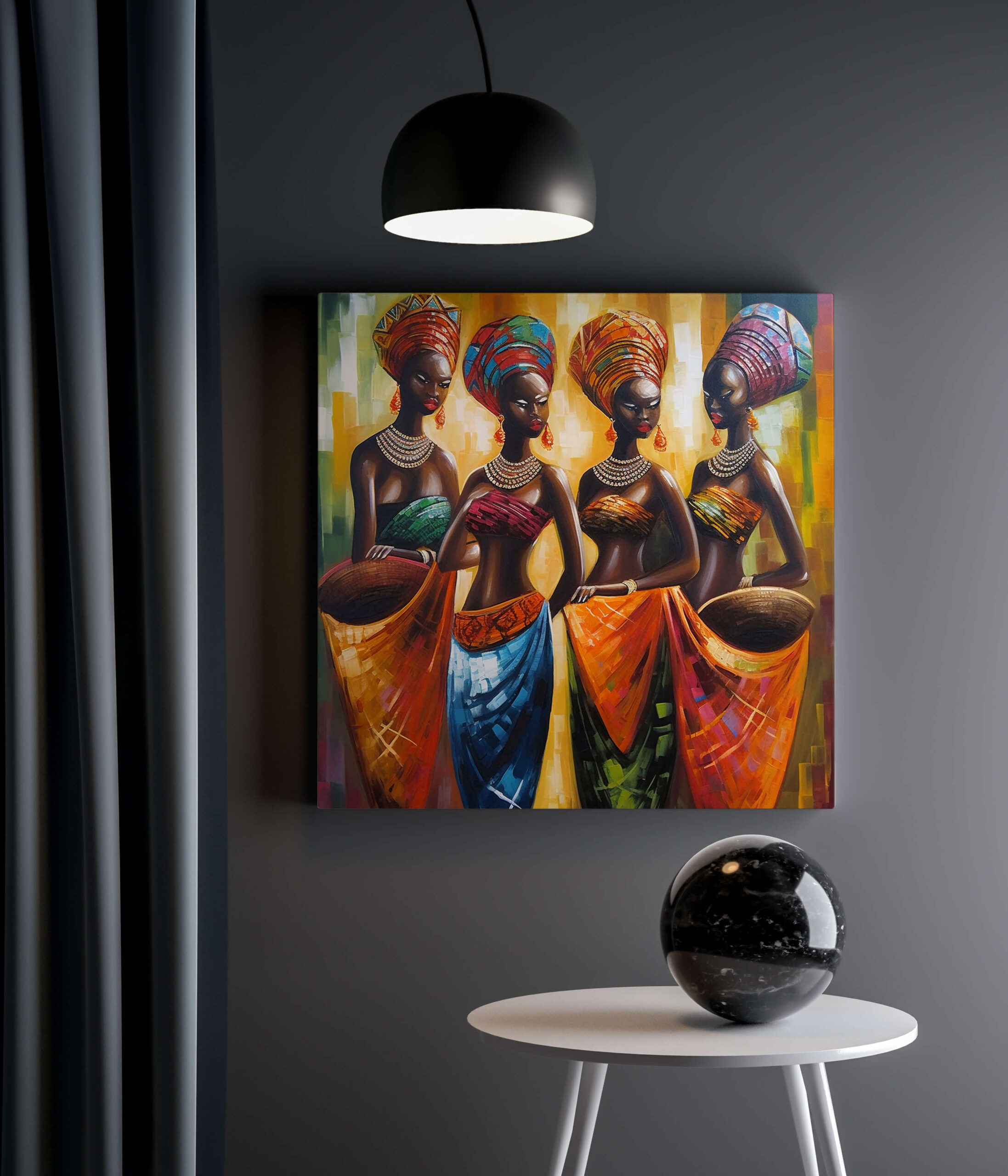 Tableau Harmonie Africaine 4