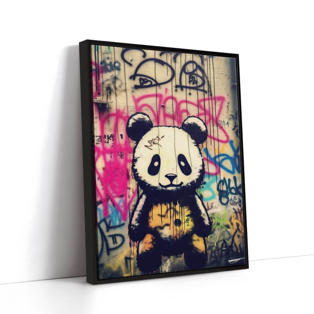 Tableau Panda Street Art | Tablorama