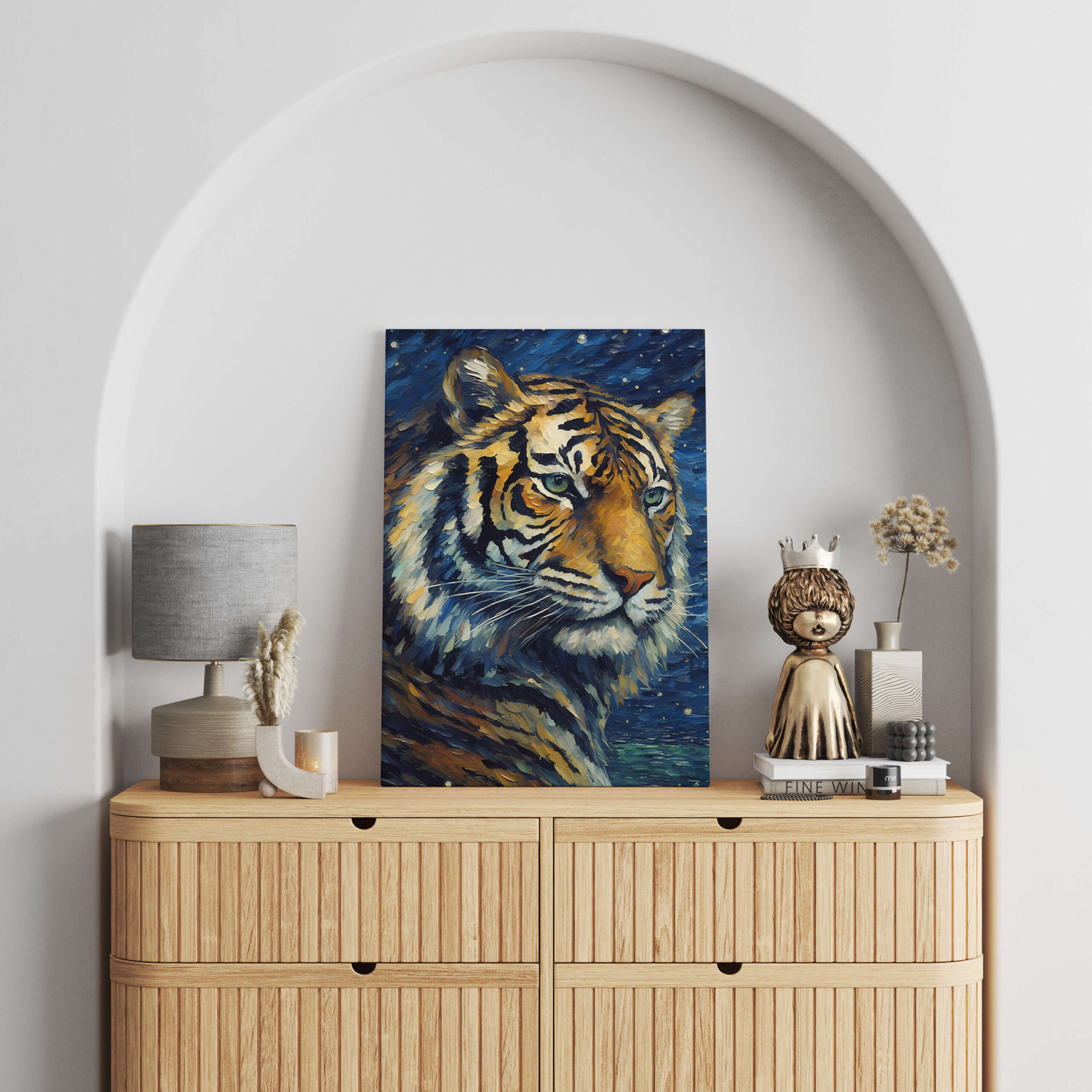 Tableau Tigre Impressionniste 2