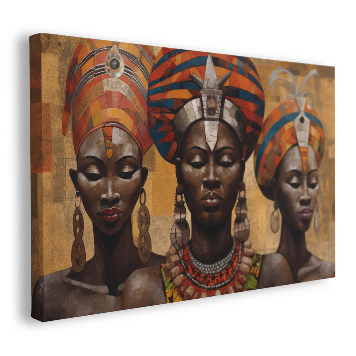 Tableau Trio d’Africaines 3