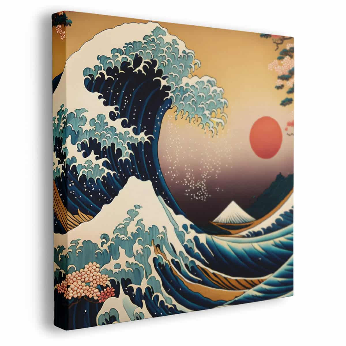 Tableau Vague Hokusai Moderne 3