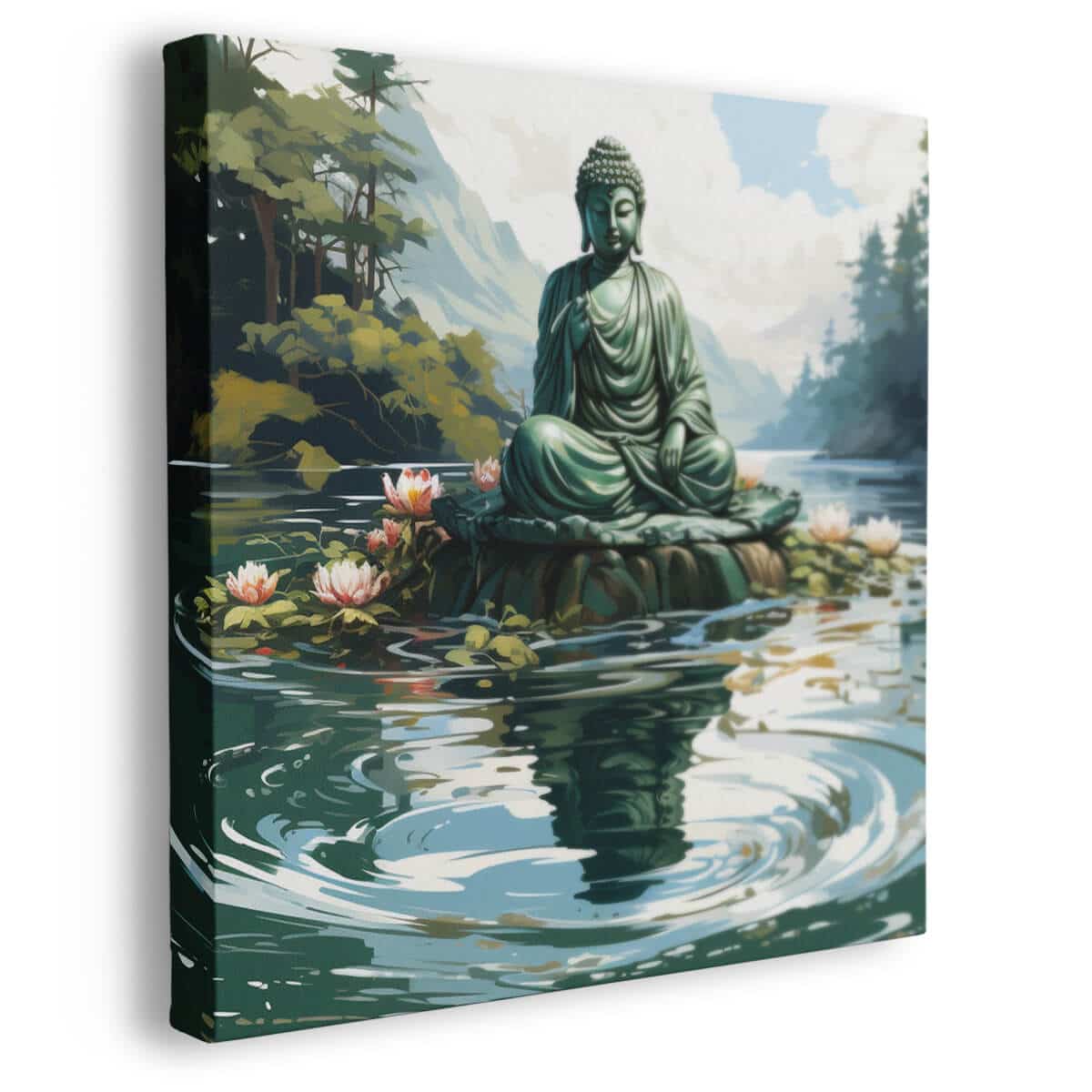 Tableau Verdure Bouddha