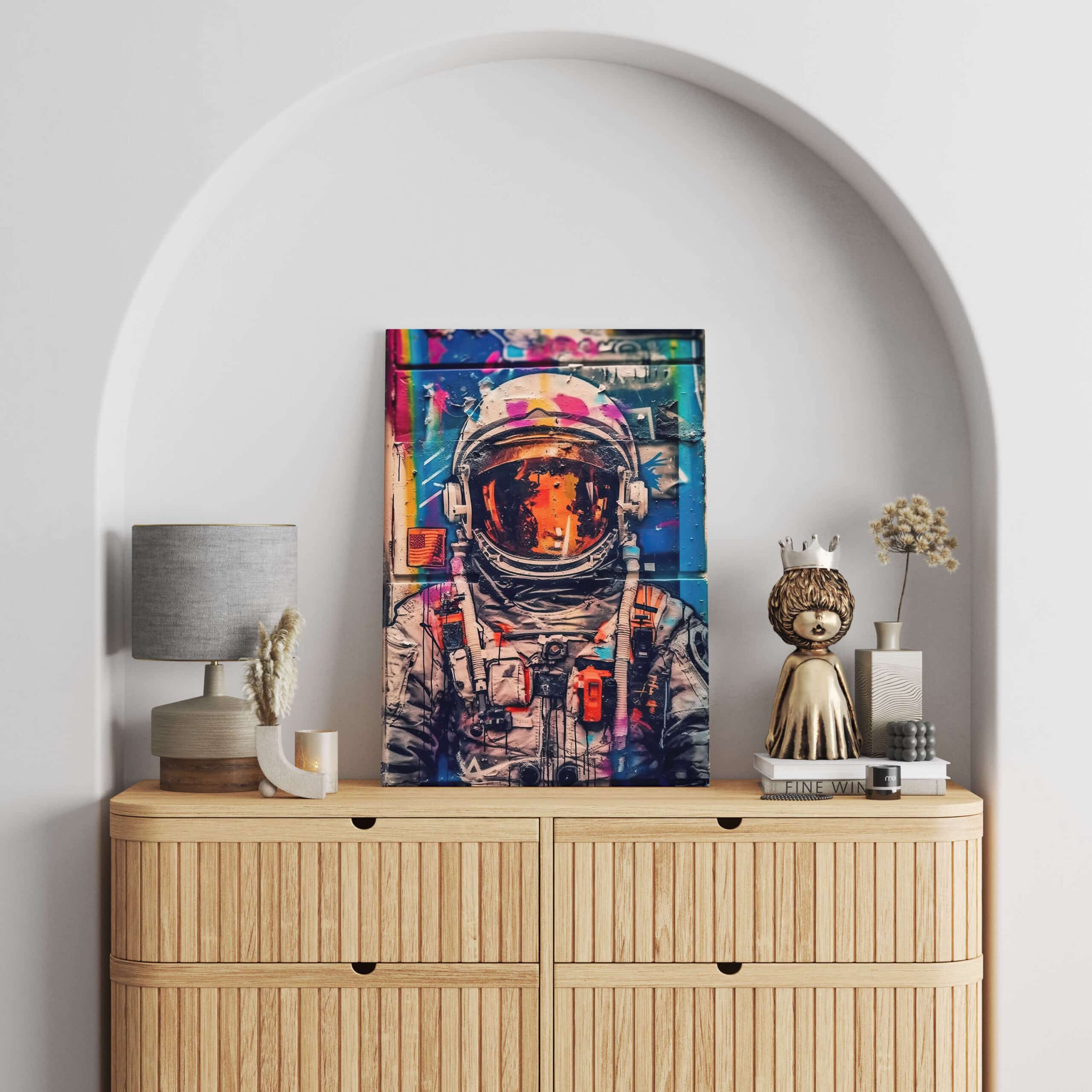 Tableau Astronaute Urbain 2