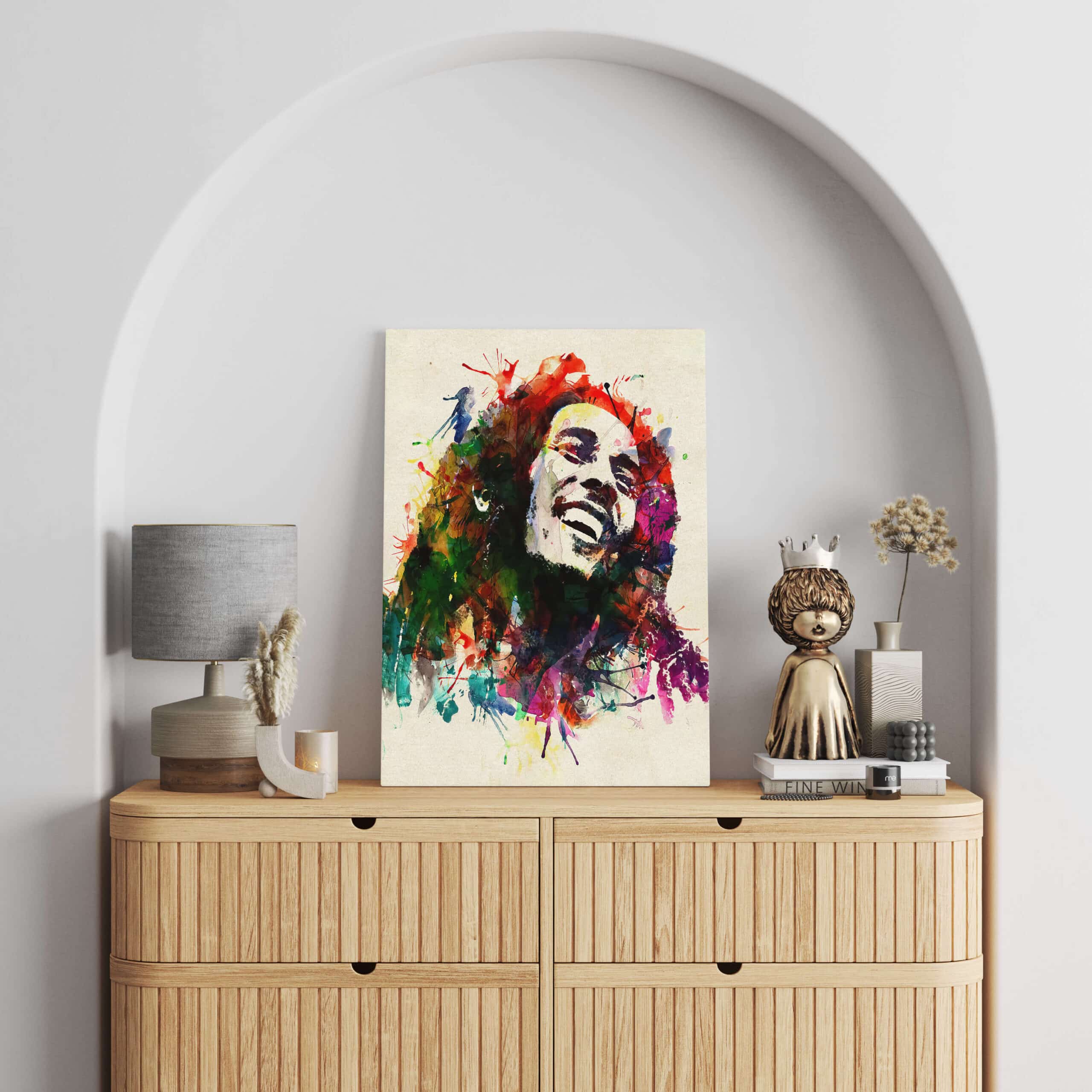 Tableau Bob Marley Pop Art 2