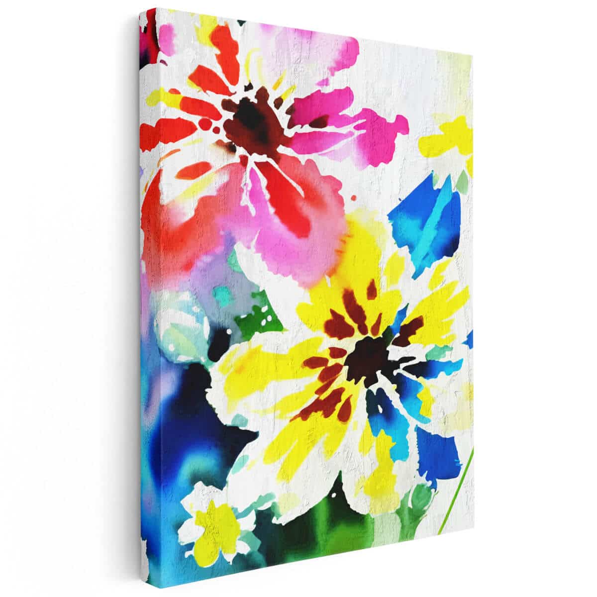 Tableau Fleurs Aquarelle