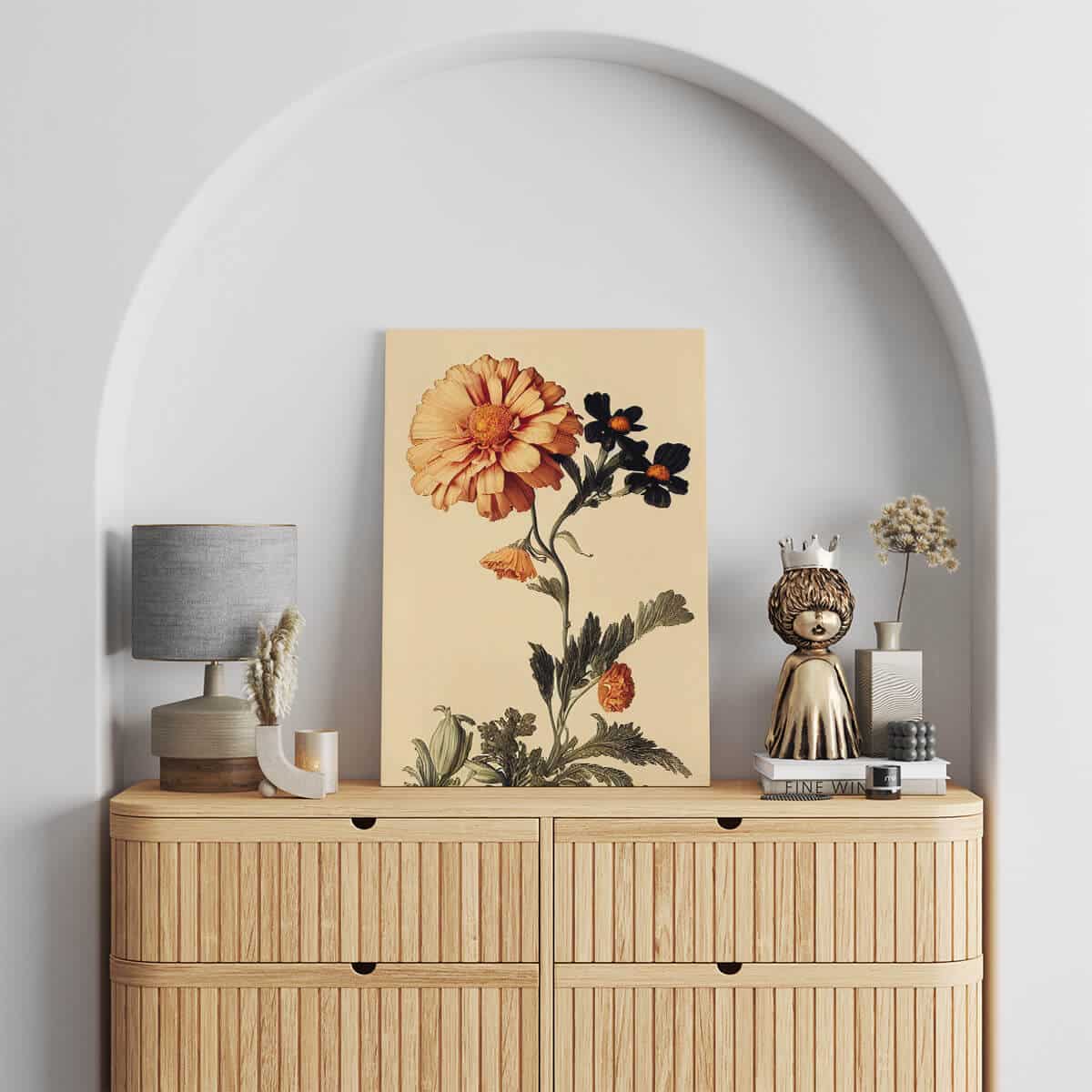 Tableau Fleurs de Marigold 2