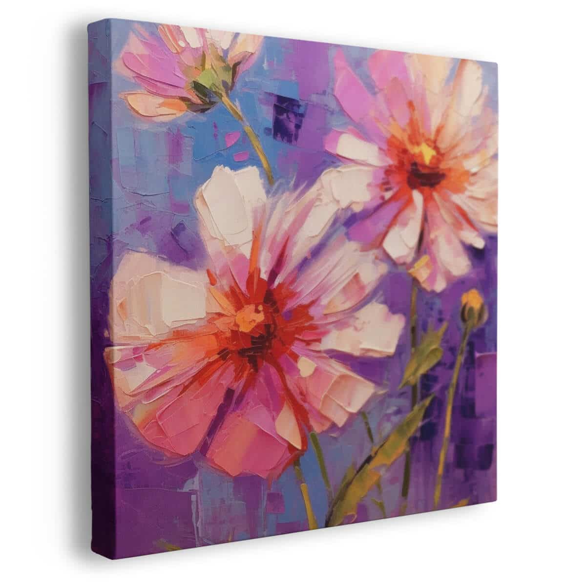 Tableau Floraison Violette