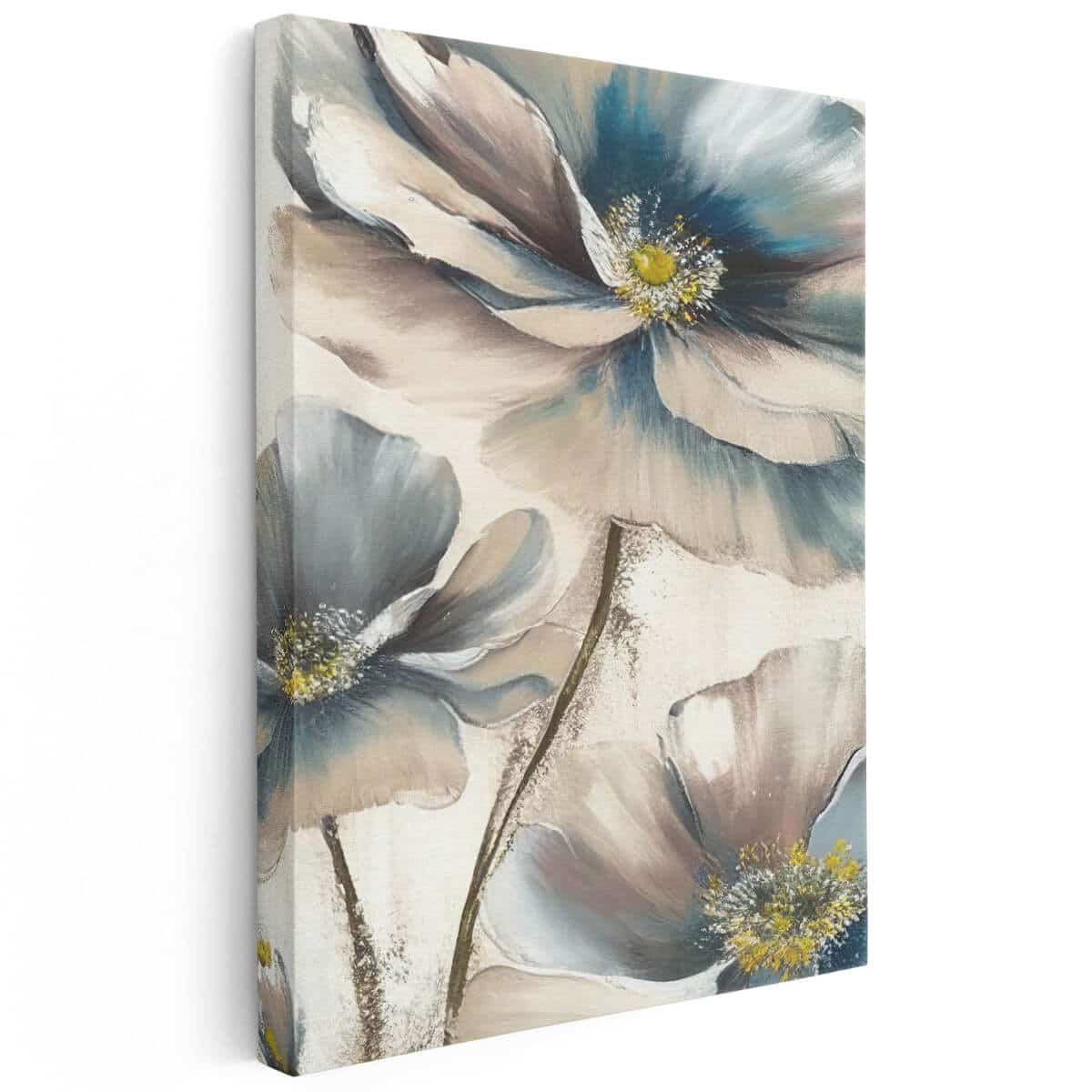 Tableau Floral Contemporain