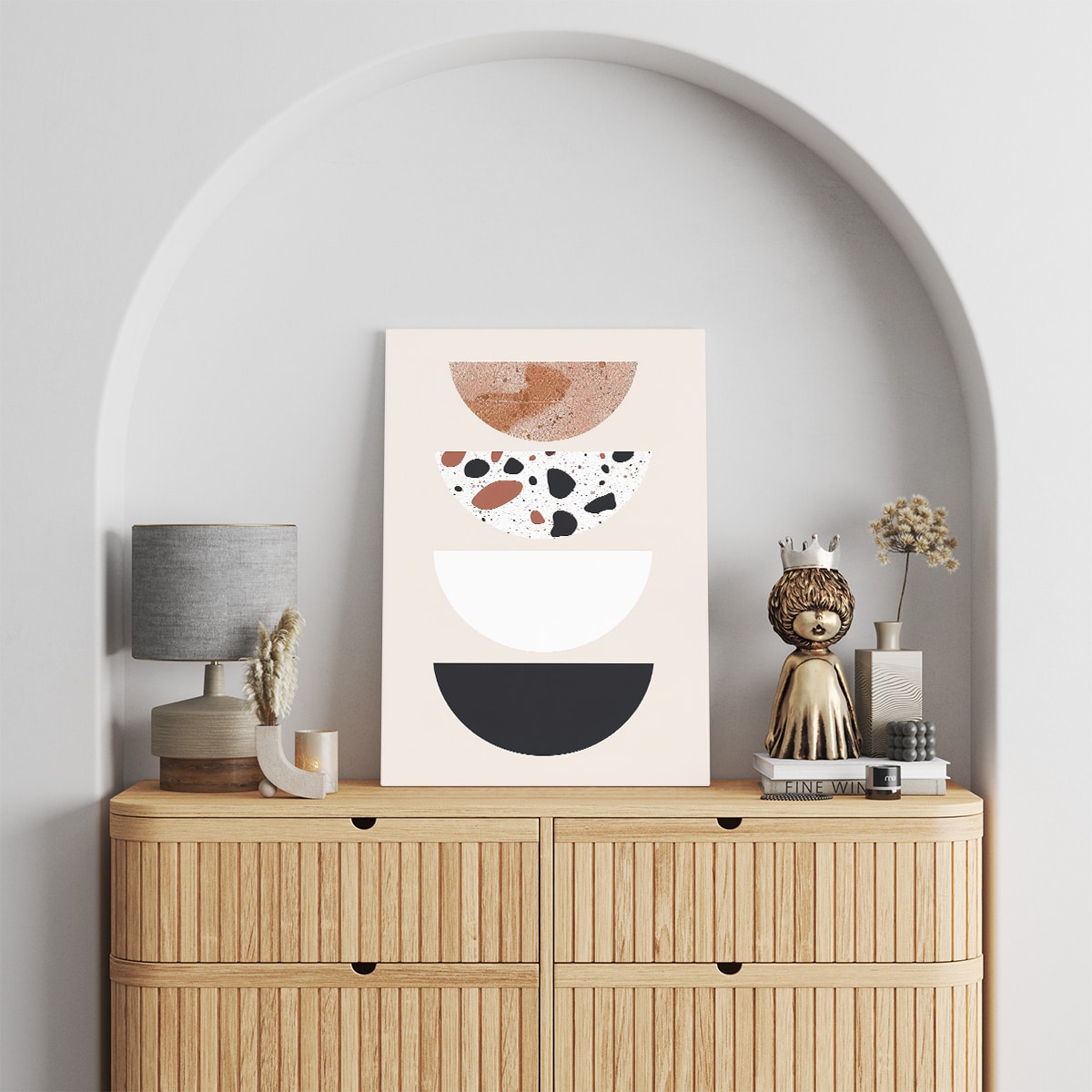 Tableau Abstraction Scandinave 2