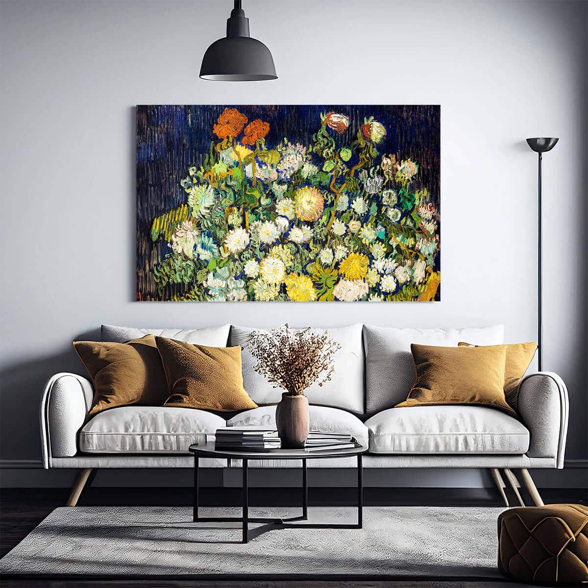 Tableau Bouquet de Fleurs Van Gogh 2