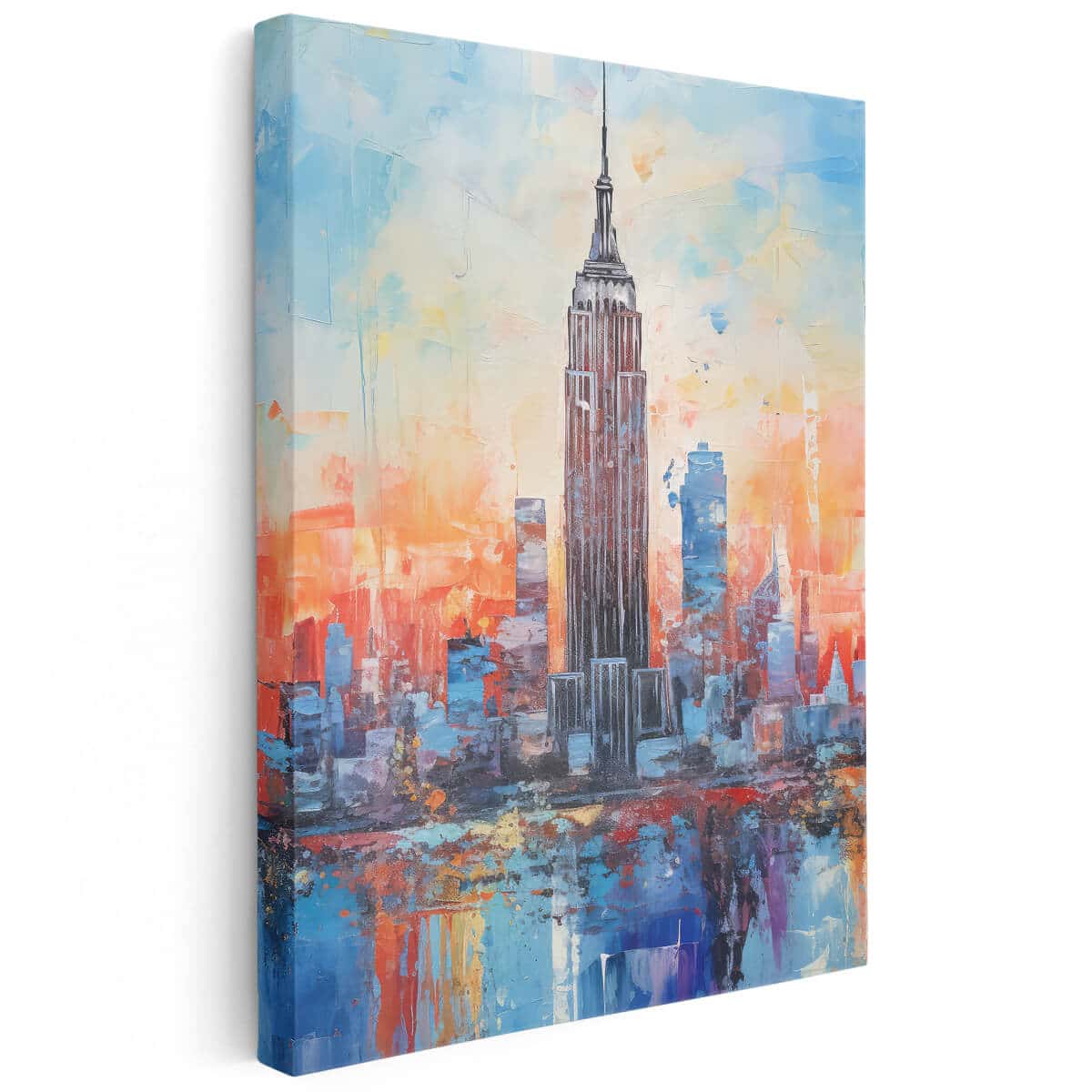 Tableau Peinture Empire State