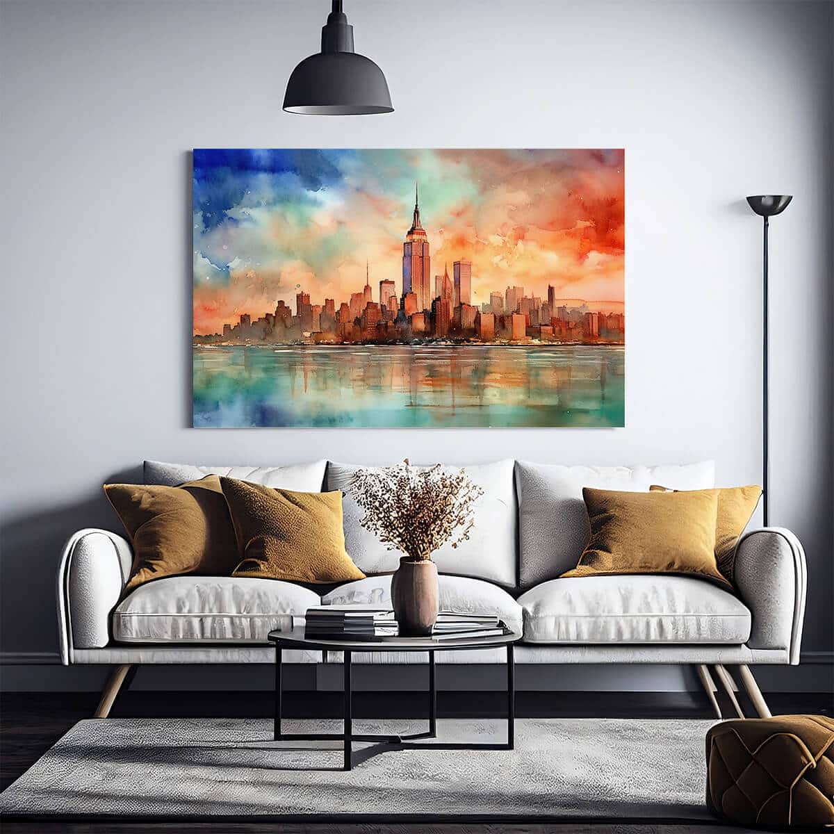 Tableau Peinture New York 2