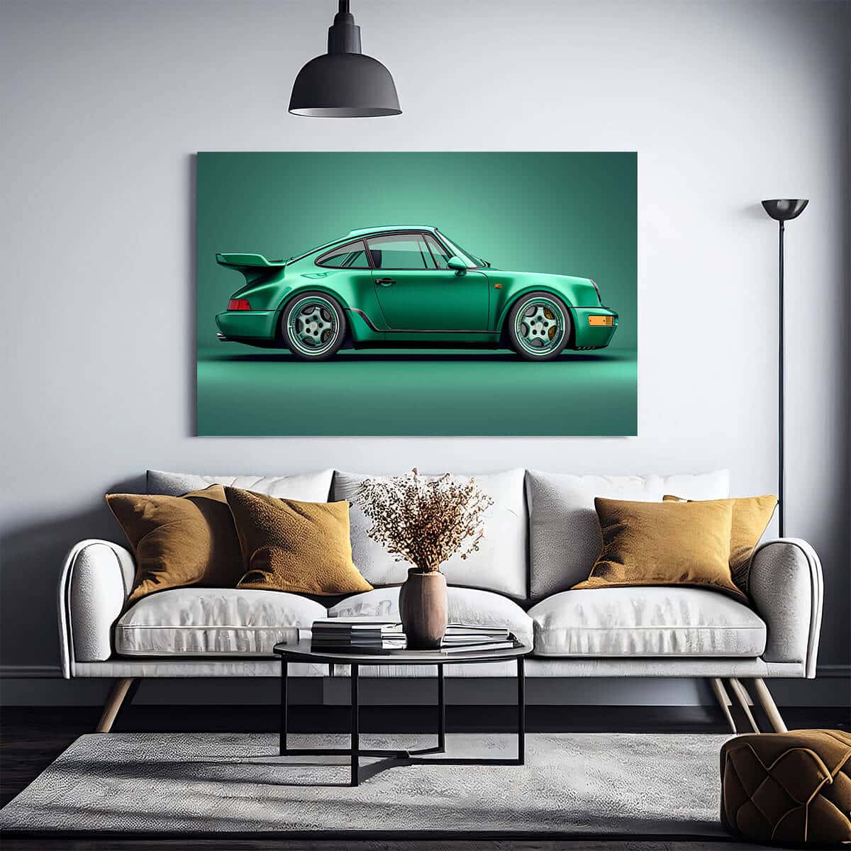 Tableau Porsche 911 Verte 2